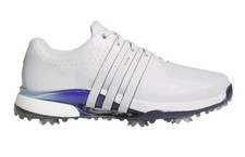 Adidas Tour360 24 Leather Golf Shoes Gray/Ink IH5170 Men's Size 12.5
