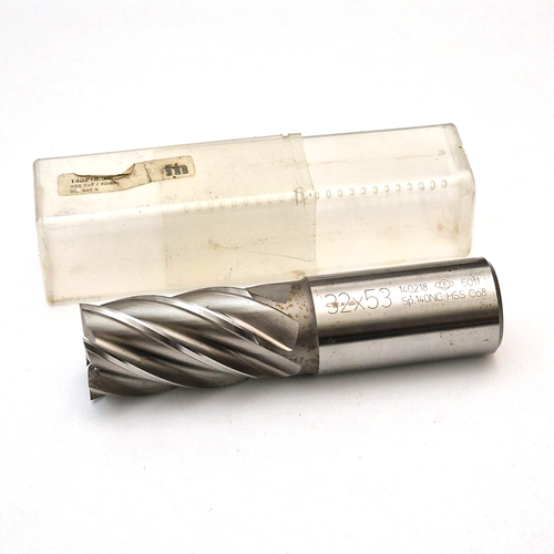 DIN 844 langer Zentrierschnitt gerader Schaft Schaftfräser Nuten 6 32mm 32x130 Nr4-38 - Bild 2 von 12