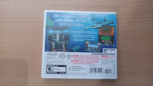 NEW Steel Diver NEW COMPLETE Nintendo 3DS Video Game - Picture 3 of 3