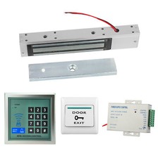 Door Entry Exit Access Control 280kg Electric Magnetic Lock RFID Keypad System