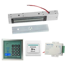 Door Entry Exit Access Control 280kg Electric Magnetic Lock RFID Keypad System