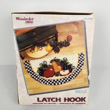 Wonder Art Caron International Fruits Art 4782 Creative Crafts Latch Hook Kit