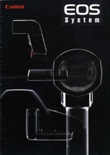 Canon EOS System Color Catalog 1995 - cameras lenses accessories