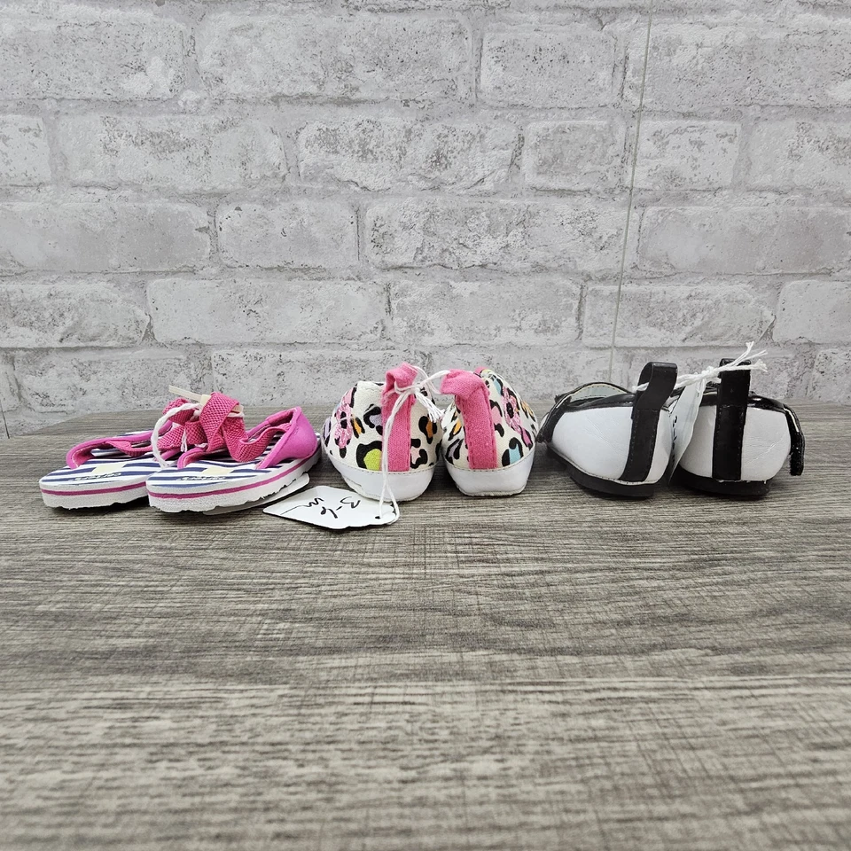 Lote de 3 zapatos infantil niña talla 2 3-6 meses Foto 3 de 4