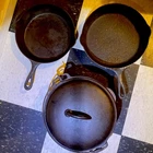 Griswold ➕ Cast Iron Lot 🥘5Qt #701 #704