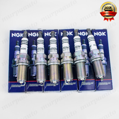 6X For Lexus Mercedes-Benz NGK LFR6AIX-11 6619 IRIDIUM IX Resistor