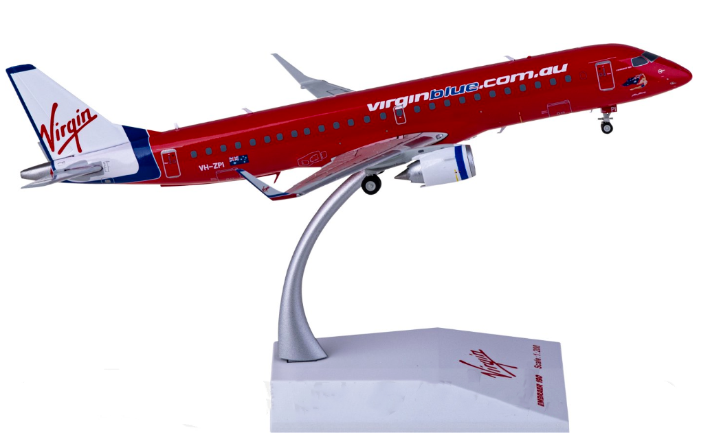 航空機・ヘリコプター JC wings J-AIR embraer E190 1/200 1:200 JC Wings Virgin Blue Embraer ERJ-190 Passenger