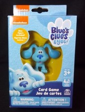 Blue's Clues You card game with Blue figure