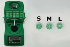 RCBS Powder Chargemaster 1500 Nozzle Orifice Set of 3 Pieces S-M-L Reloading