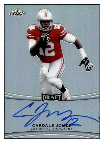 2016 Leaf Metal Draft Cardale Jones #BA-CJ1