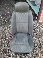 2009 Chevy Cobalt Sedan Front Left Driver Seat Cloth Oem Black With Design