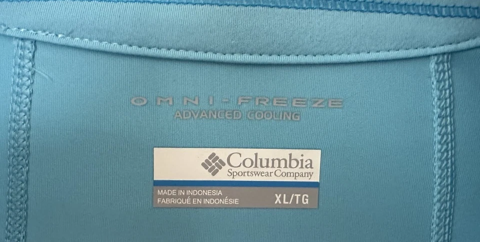 Pullover Columbia Omni-Freeze Media Cremallera - Ligero Cuello Manga Larga Talla LX Foto 3 de 4