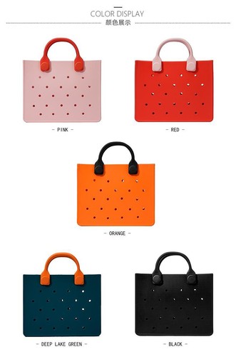 Waterproof Shoulder Tote Bag Women Large Handbag Casual Beach Storage Fit - Picture 8 of 31