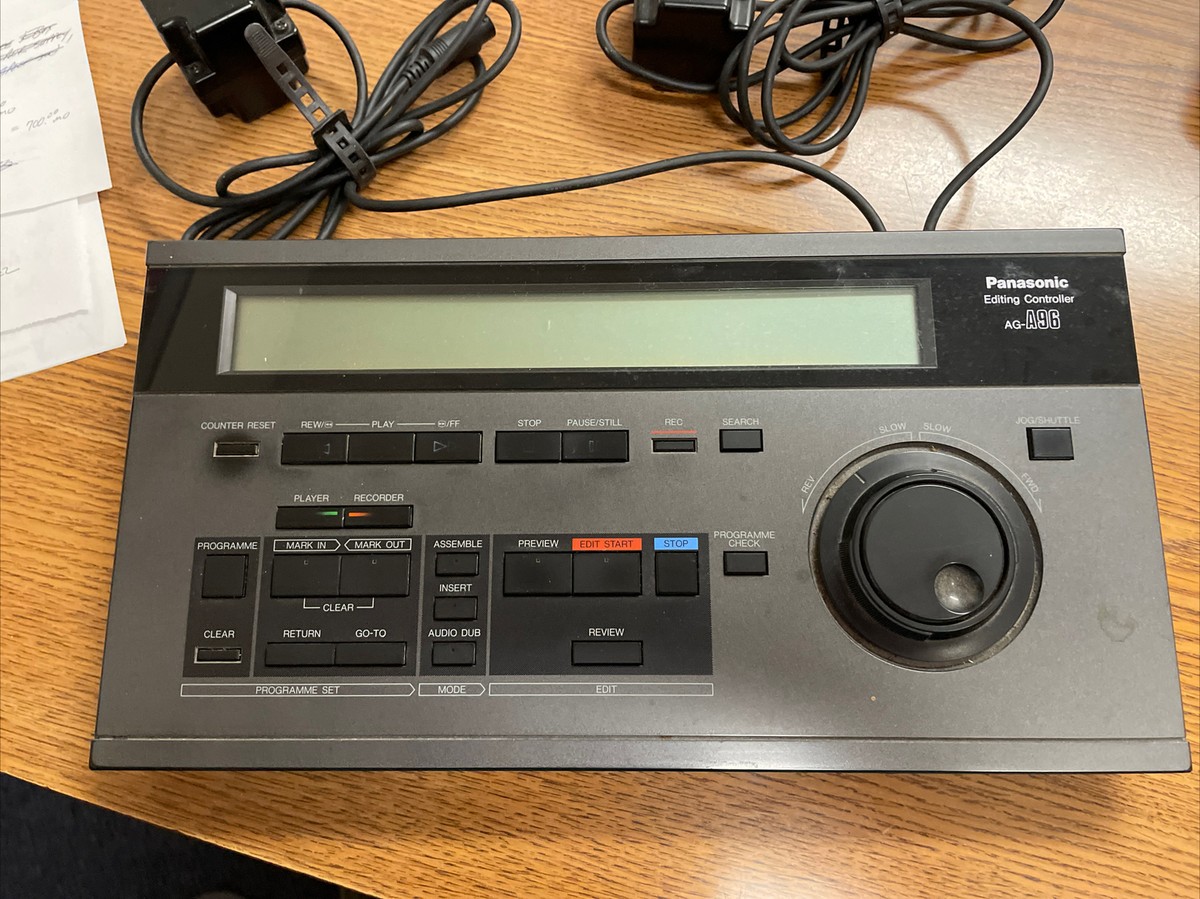 Panasonic AG-A96 Video Production and Editing Controller Z19 | eBay