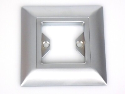 Paulmann 988.61 Professional Mounting Ring Square UpDownlight Quadro LED 80mm Chrome Matt