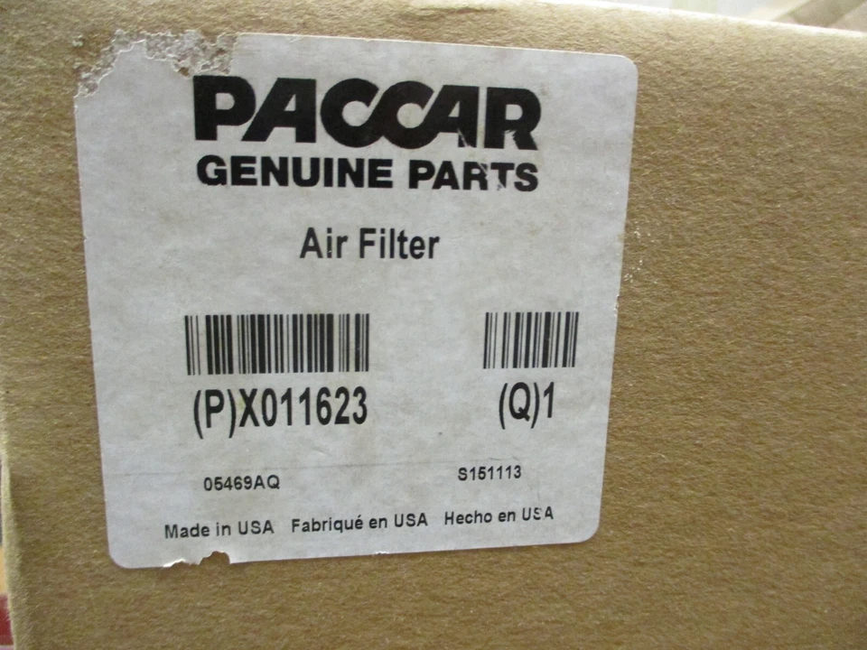 Filtro de aire Paccar X011623 OEM para Kenworth W900 T800 Peterbilt 379 388 389 Foto 2 de 4
