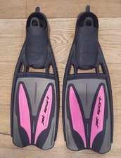 BRAND NEW Scubapro Unisex Jet Sport Scuba Dive Fins, Black/Pink, Size: XS