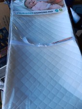 Contoured Changing Pad Waterproof Quilted Non-Slip Design New Open Box