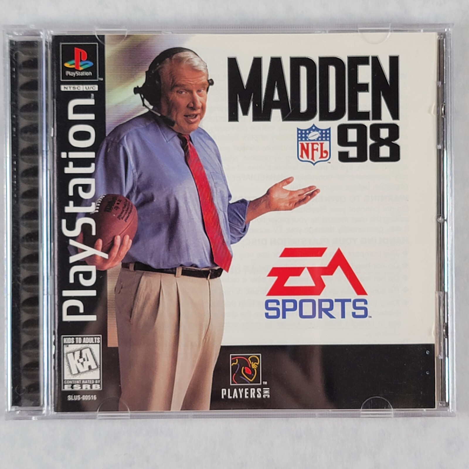 Madden NFL 98 Sony PS1 Playstation 1 CIB 14633078015| eBay