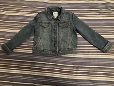 Cat And Jack Toddler Girls Denim Jacket. Size 5T