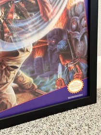 Code Name: Viper Capcom Official Poster NES 1990 Rare Framed Vintage Art