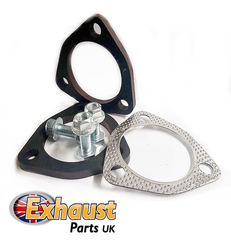 Stainless Steel Exhaust Flange Connection Kit 2 Bolt 3 Inch/76mm - View #7