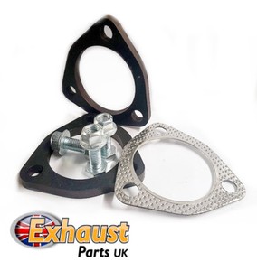 flange exhaust repair mild bolt section steel kit inch gasket 51mm 50mm