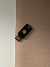 YubiKey 5 NFC Dual Factor Authentication USB-A and NFC Security Key Loose Key