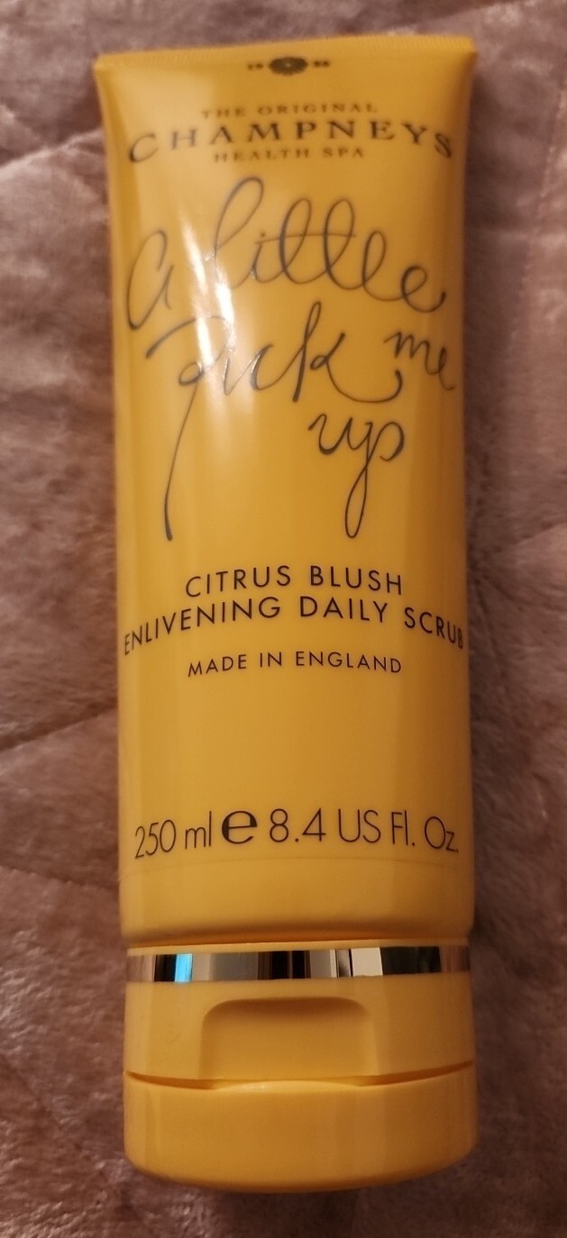 Champneys Citrus Blush Enlivening Daily Scrub 2 X 250ml for sale online