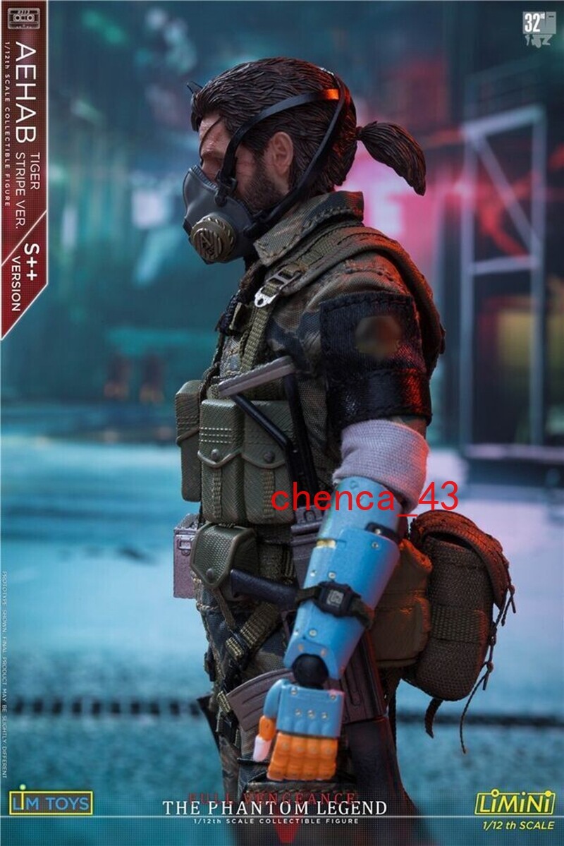 New 1/12 LIMTOYS Metal Gear Ishmel Solid Snake Action Figure 6