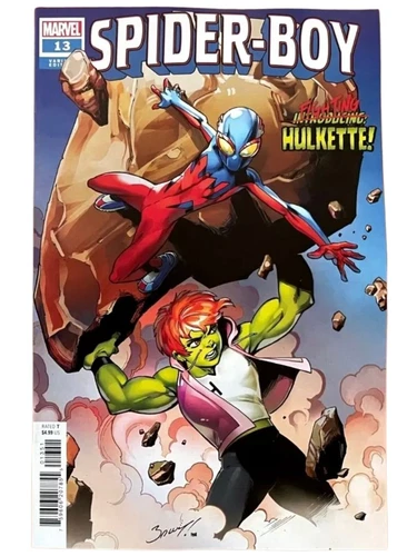 SPIDER-BOY #13 MARK BAGLEY FIRST APPEARANCE SPOILER VARIANT HULKETTE