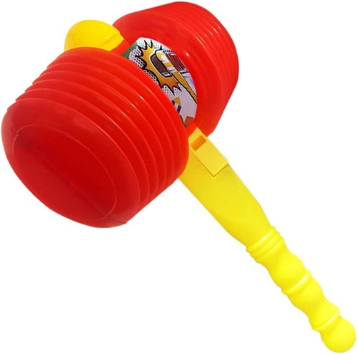 Squeaky Pounding Hammer Toy - 14 Inch Birthday Gift for Boys and Girls - Picture 3 of 8