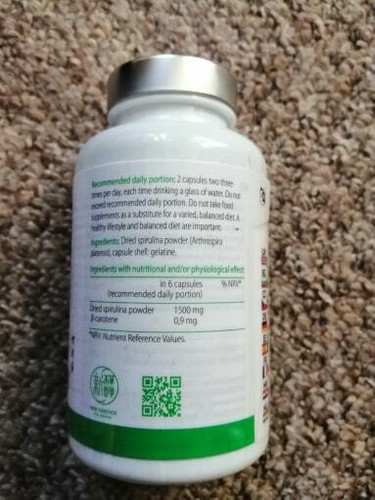 ๐ฟ Tiens Spirulina Capsules โ 100 Count | Vegan Superfood for Immunity, Energy & - Picture 7 of 7