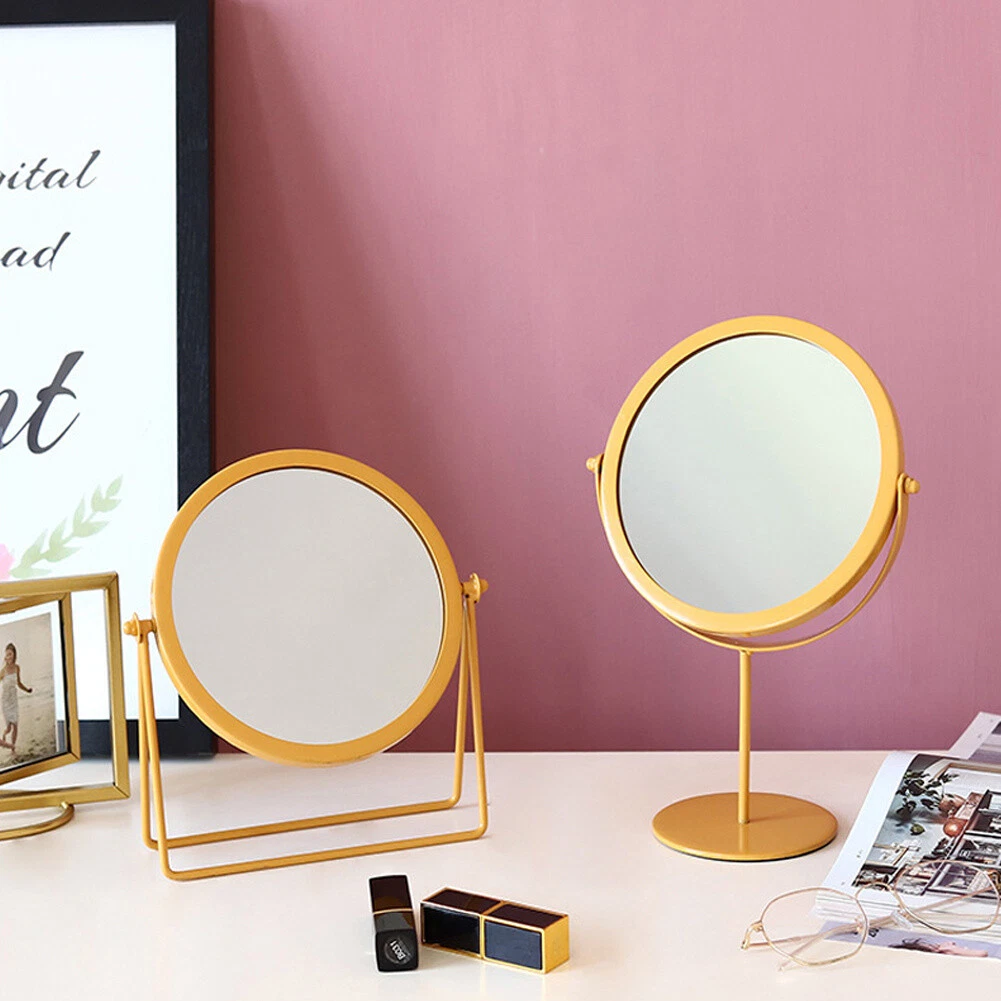 Rotating mirror 2024 dressing table