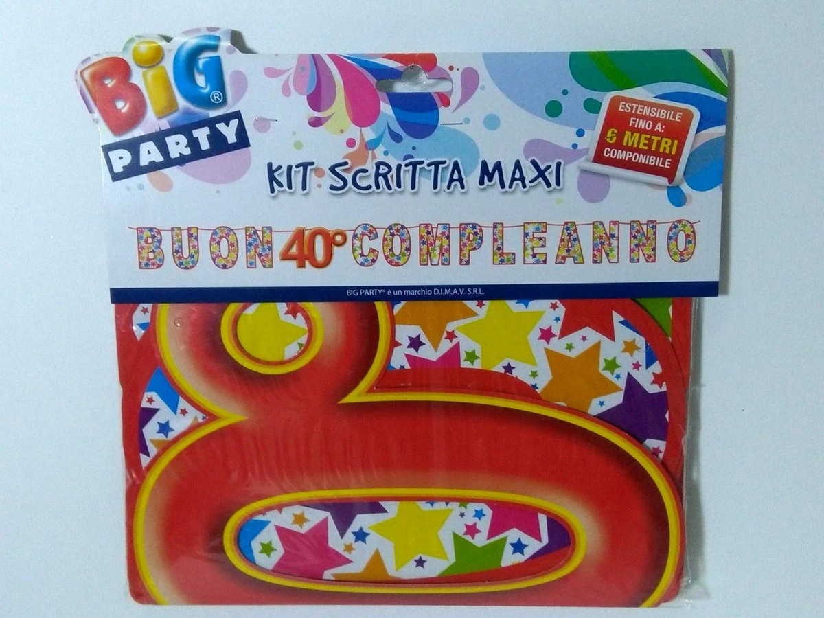 Decorazioni rosa acceso per il 40° compleanno, numero 40, cerchio puntino, ghirlanda di stelle, metallica, da appendere, striscione, sfondo per donne, applausi a 40 anni, quaranta anniversario