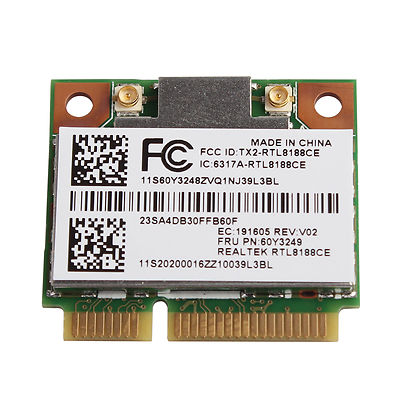 Realtek RTL8188CE 60Y3247 60Y3249 Wlan Card For E530 E535 E435 E420 E325 X230 US