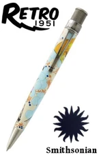 Retro 51 #SRR-2414 / Smithsonian Series Bijutsukai Tornado Rollerball Pen