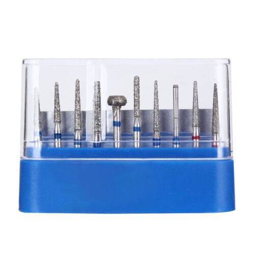 50 Pcs Dental Diamond FG High Speed Burs for Polishing Smoothing Teeth Polishers - Picture 173 of 361