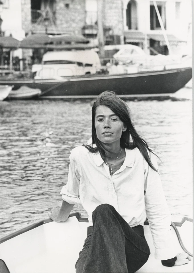 Photo originale Françoise Hardy Port Grimaud 1970 - Photo 1/1