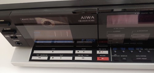 * * * Superb Aiwa AD-F990E Stereo Cassette Deck - FULLY SERVICED !!! * * * - Afbeelding 3 van 11