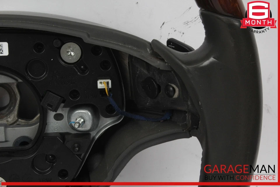 07-10 梅赛德斯 W221 S550 4 辐条方向盘黑色带桨变速器原始设备制造商 — 第 3/4 张图片