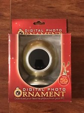 Brand New 2008 FSG Digital Photo Ornament 59 Photo Capacity 1.5 Screen
