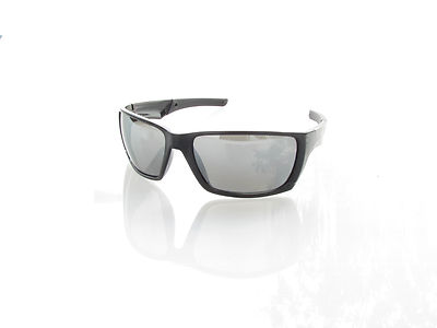 RAVS Sonnenbrille - Matte Black - Für  Urlaub, Sport, Bike - Super Silver Mirror
