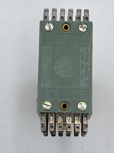 Electronic Controls Inc T-Bar Switch Relay 801 48 A 28 G 211 150 OHMS 48P 28v DC - Picture 8 of 9