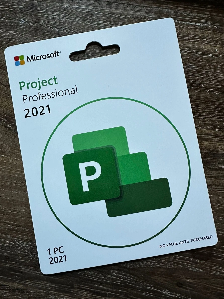 Microsoft Project for sale - eBay