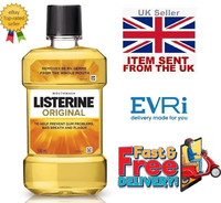 500ml LISTERINE Original Mouthwash Prevent Gum Problems, Plaque