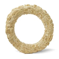 FloraCraft Straw Wreath Form-8"