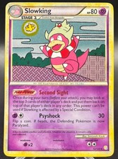 Slowking Holo HeartGold & SoulSilver Moderately Played MP Rare Pokemon 12/123