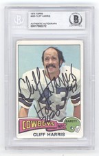 CLIFF HARRIS SIGNED 