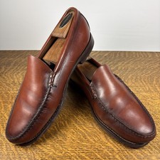 G.H. Bass Weejuns Burgundy Leather Venetian Loafers Made in USA Men's 7.5D VGUC